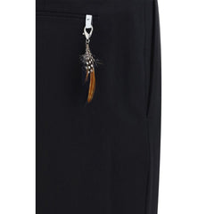 PT Pantaloni TORINO Black Elastane Dress Pants
