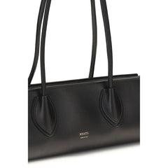 Khaite Black Lamb Ovis Aries Aries Shoulder Bag