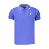 Lotto Blue Polyester Men's Polo Shirt