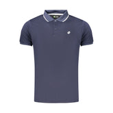 Lotto Blue Polyester Men's Polo Shirt