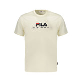 Fila Beige Cotton Men's T-Shirt