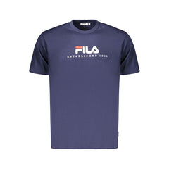 Fila Blue Cotton Men's T-Shirt