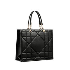 Dior Black Leather Tote Bag