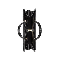 Dior Black Leather Tote Bag
