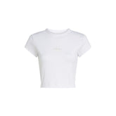 Calvin Klein Jeans White Cotton T-Shirt