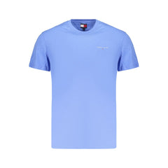 Tommy Hilfiger Light Blue Cotton Men's T-Shirt