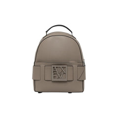 Armani Exchange Beige Polyethylene Backpack