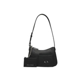 Armani Exchange Black Polyester Handbag
