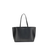 Tory Burch Black Calf Leather Bos Taurus Handbag