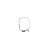 Alexander McQueen White Brass Bracelet