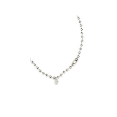 Alexander McQueen White Brass Necklace