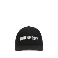 Burberry Black Cotton Cap (Baseball Hat)