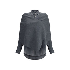 Darkpark Gray Wool Dress Shirt