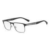 Emporio Armani Black Metal Glasses (Frames)