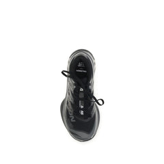 MM6 Black Polyamide Athletic Sneakers