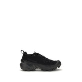 MM6 Black Polyamide Athletic Sneakers