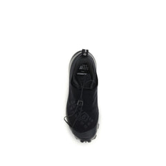 MM6 Black Polyamide Athletic Sneakers