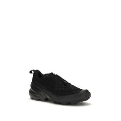 MM6 Black Polyester Athletic Sneakers