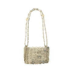 Rabanne Bicolor Brass Shoulder Bag