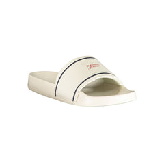 Tommy Hilfiger White Polyurethane Women's Slipper