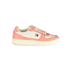 Tommy Hilfiger White Polyurethane Women's Sneaker