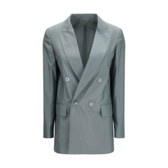 Max Mara Bicolor Wool Oves Aries Blazer