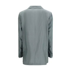 Max Mara Bicolor Wool Oves Aries Blazer