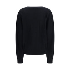 Extreme Cashmere Black Wool Oves Aries Sweatshirt