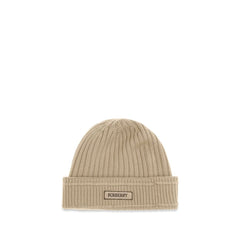 Burberry Beige Wool Oves Aries Beanie