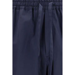 Umit Benan Blue Cotton Casual Pants