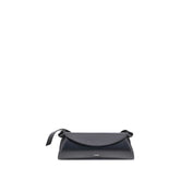 Jil Sander Black Calf Leather Bos Taurus Shoulder Bag