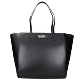 Karl Lagerfeld Black Polyethylene Shoulder Bag