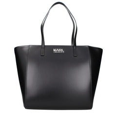 Karl Lagerfeld Black Polyethylene Shoulder Bag