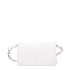 Karl Lagerfeld White Polyethylene Crossbody Bag