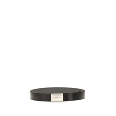 Givenchy Black Calf Leather Bos Taurus Regular Belt