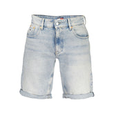 Tommy Hilfiger Azzurro Cotton Men's Short