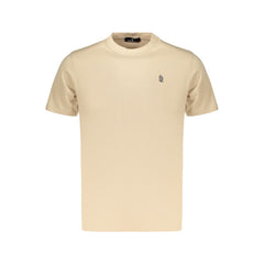 Marina Yachting Beige Cotton Men's T-Shirt