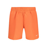 Nike Orange Polyester Men's Swimwear Shorts