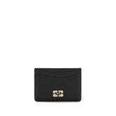 Ganni Black Recycled Polyamide Wallet