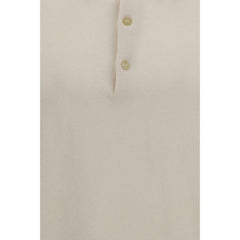 Premiata Beige Cotton Polo Shirt