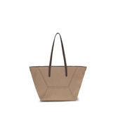 Brunello Cucinelli Beige Cotton Shoulder Bag
