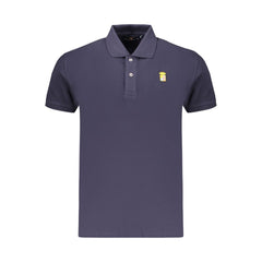 Marina Militare Blue Cotton Men's Polo Shirt