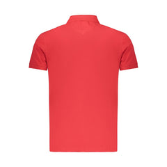 Marina Militare Rosso Cotton Men's Polo