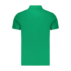 Marina Militare Green Cotton Men's Polo Shirt