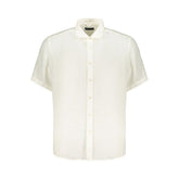 North Sails White Linen Men's Shirt