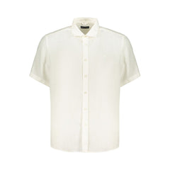 North Sails White Linen Men's Shirt