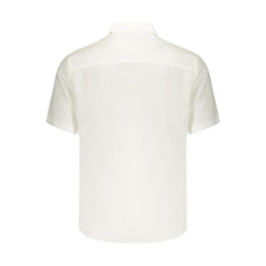 North Sails White Linen Men's Shirt