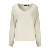 North Sails White Cotton Women's Sweatshirt