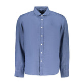 North Sails Blue Linen Men's Shirt