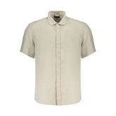 North Sails Beige Linen Men's Shirt
